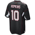 Kooe A.Cardinals #10 DeAndre Hopkins Black Game Player Jersey