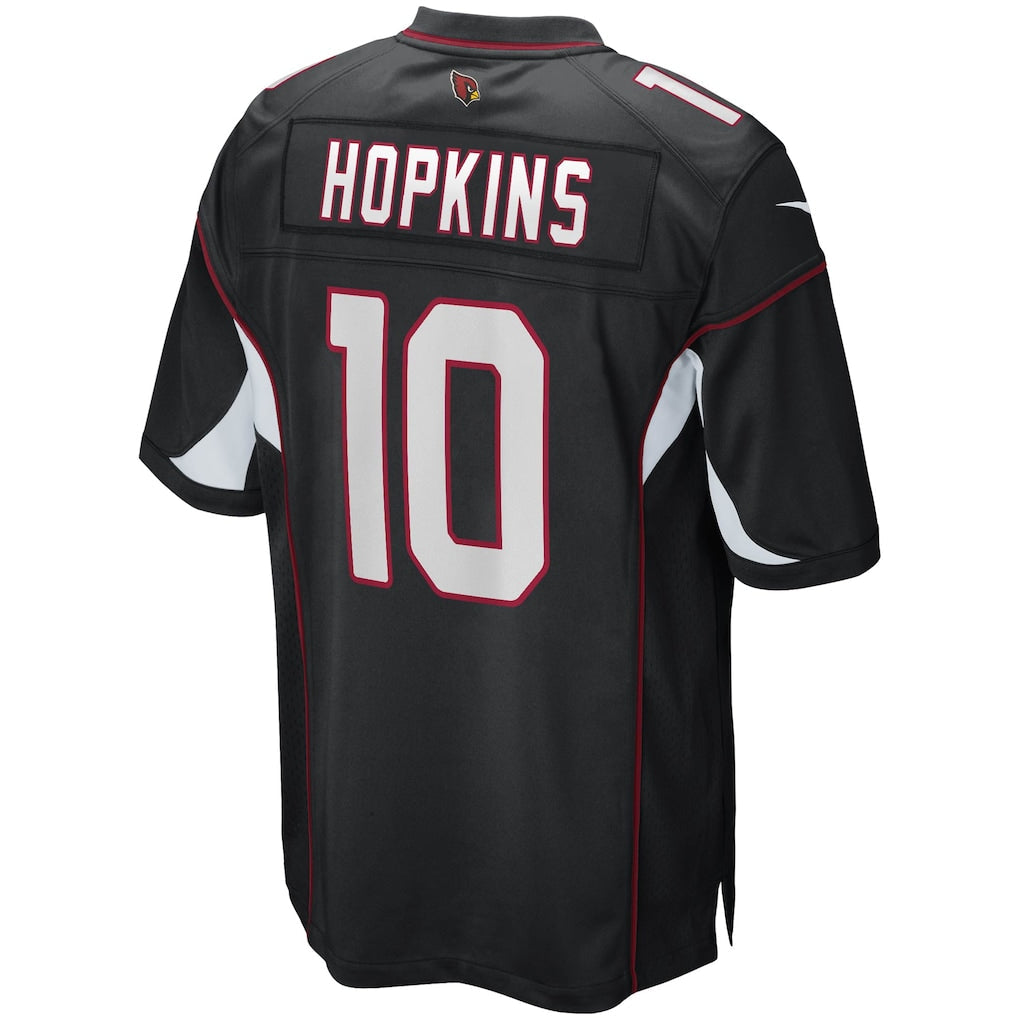Kooe A.Cardinals #10 DeAndre Hopkins Black Game Player Jersey