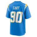 Kooe LA.Chargers #90 Teair Tart Powder Blue Team Game Jersey