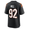 Kooe C.Bengals #92 B.J. Hill Black Game Jersey