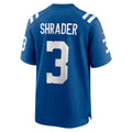 Kooe IN.Colts #3 Spencer Shrader Royal Team Game Jersey
