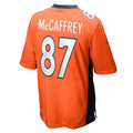 Kooe D.Broncos #87 Ed McCaffrey Orange Game Retired Player Jersey