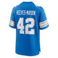 Kooe D.Lions #42 Jalen Reeves-Maybin Blue Team Game Jersey