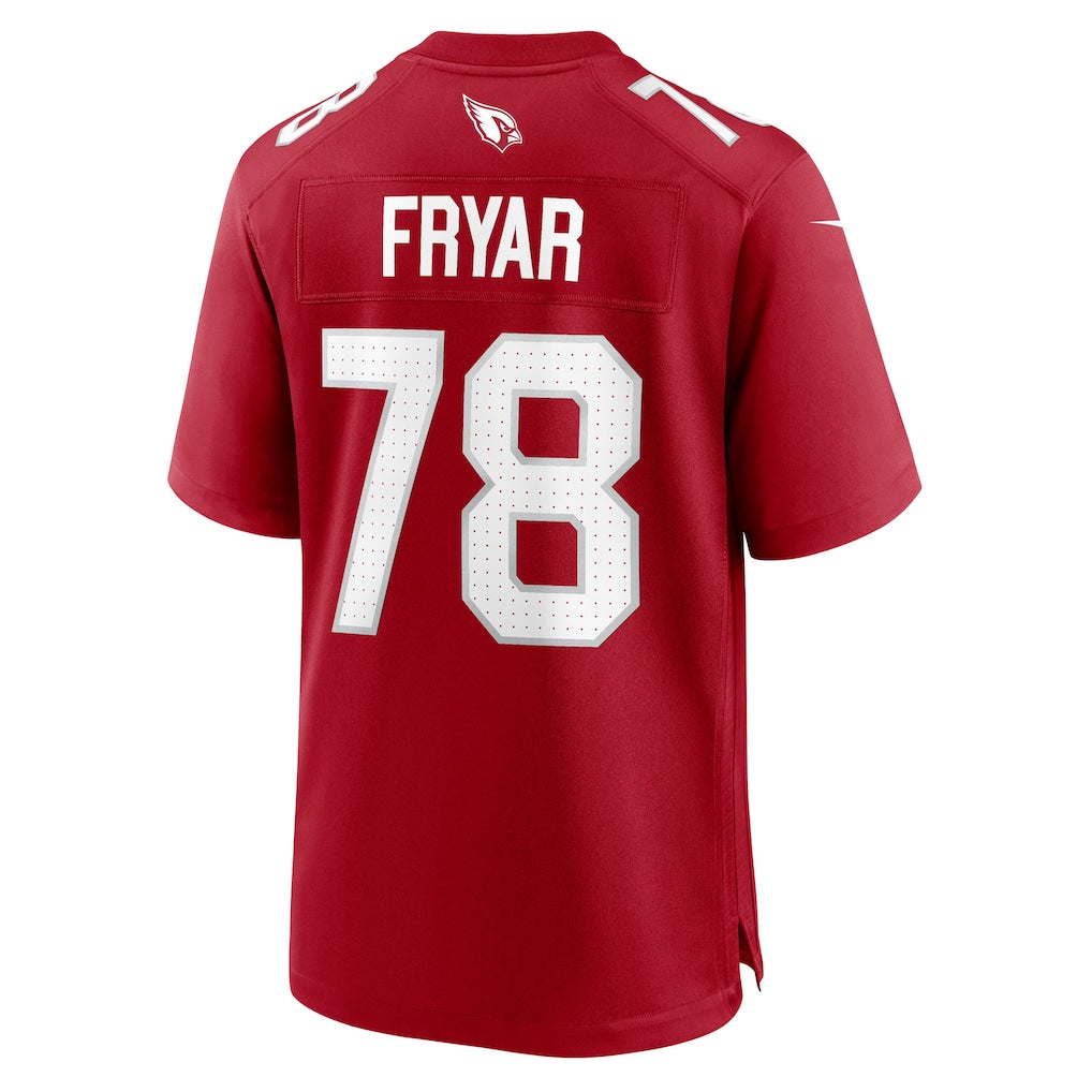 Kooe A.Cardinals #78 Josh Fryar Cardinal Team Game Jersey