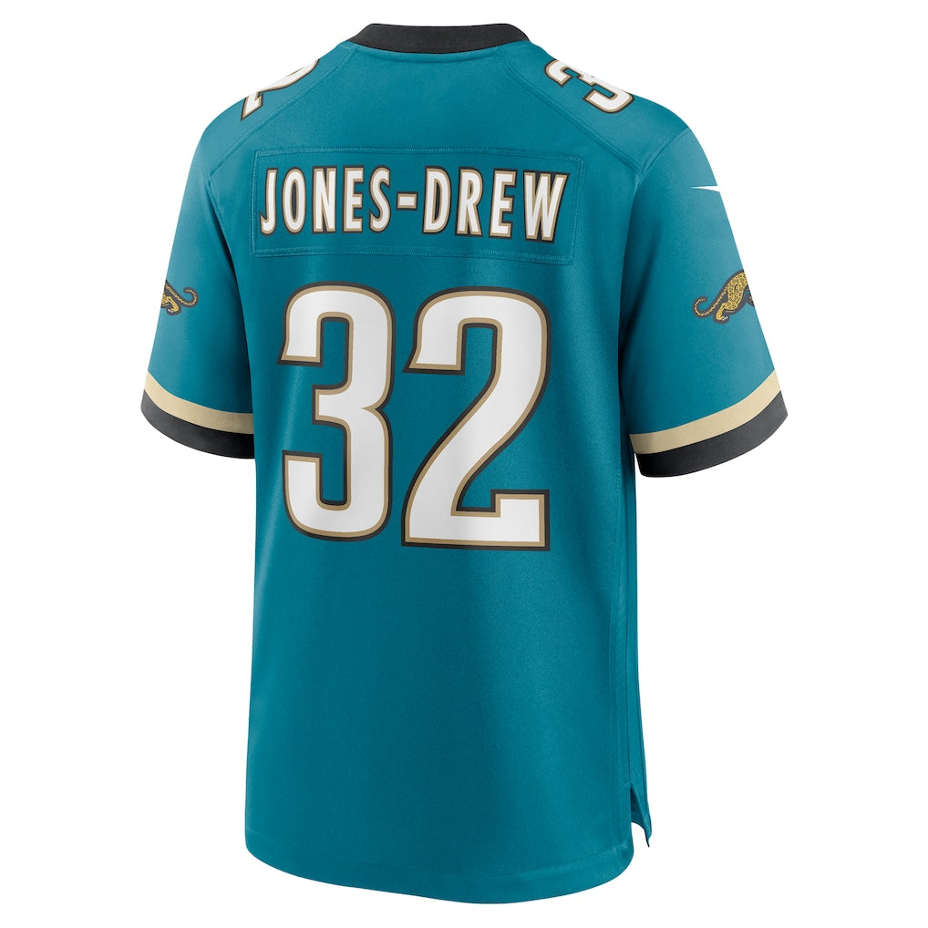 Kooe J.Jaguars #32 Maurice Jones-Drew Teal Retired Player Alternate Game Jersey