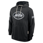 Kooe NY.Jets Black 2026 Salute to Service Sideline Dri-FIT Pullover Hoodie Jerseys