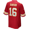 Kooe KC.Chiefs #16 Len Dawson Red Game Retired Player Jersey