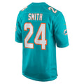 Kooe M.Dolphins #24 Cam Smith Aqua Game Jersey