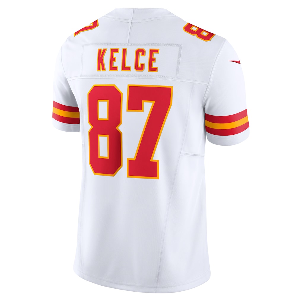 Kooe KC.Chiefs #87 Travis Kelce White Vapor F.U.S.E. Limited Jersey
