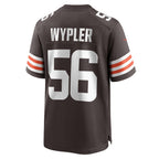 Kooe C.Browns #56 Luke Wypler Brown Team Game Jersey