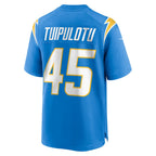 Kooe LA.Chargers #45 Tuli Tuipulotu Powder Blue Team Game Jersey