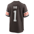 Kooe C.Browns #1 Dad Brown Game Jersey
