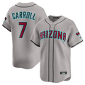 Kooe A.Diamondbacks #7 Corbin Carroll Player Gray Limited American Personalized Stitched Jerseys