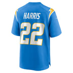Kooe LA.Chargers #22 Najee Harris Powder Blue Player Game Jersey