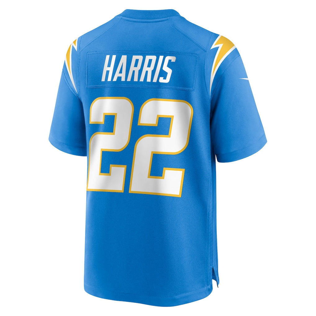 Kooe LA.Chargers #22 Najee Harris Powder Blue Player Game Jersey