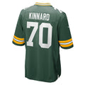 Kooe GB.Packers #70 Darian Kinnard Green Team Game Jersey