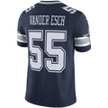Kooe D.Cowboys #55 Leighton Vander Esch Navy Vapor Limited Player Jersey