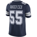 Kooe D.Cowboys #55 Leighton Vander Esch Navy Vapor Limited Player Jersey