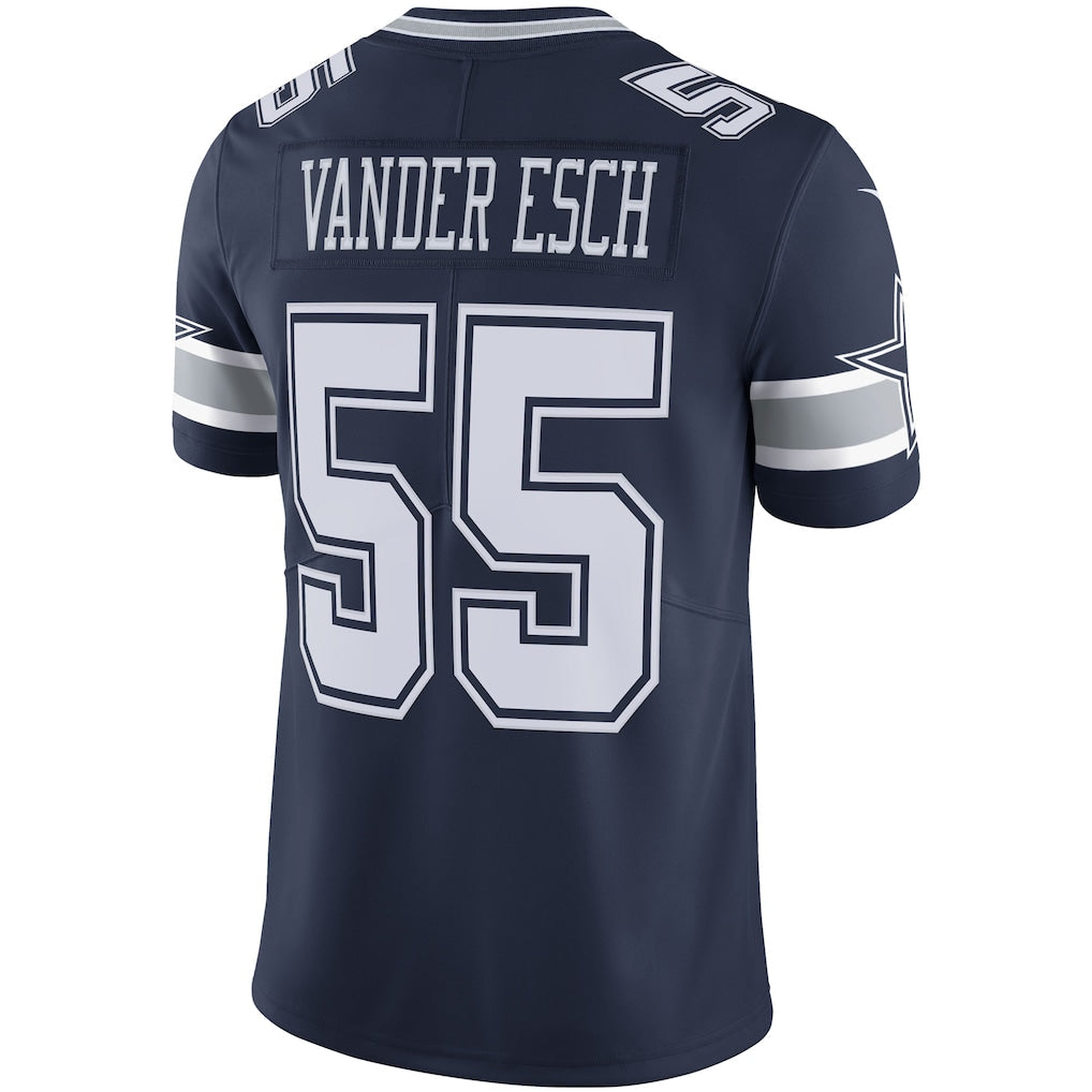 Kooe D.Cowboys #55 Leighton Vander Esch Navy Vapor Limited Player Jersey