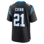 Kooe C.Panthers #21 Jeremy Chinn Black Player Game Jersey