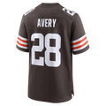 Kooe C.Browns #28 Tre Avery Brown Team Game Jersey