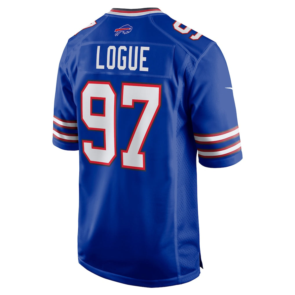 Kooe B.Bills #97 Zion Logue Royal Team Game Jersey