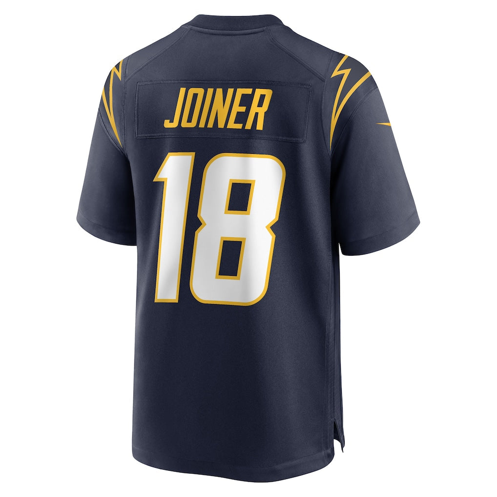 Kooe LA.Chargers #18 Charlie Joiner Navy Retired Player Alternate Game Jersey