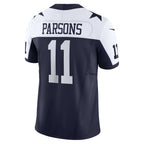 Kooe D.Cowboys #11 Micah Parsons Navy Vapor F.U.S.E. Elite Jersey