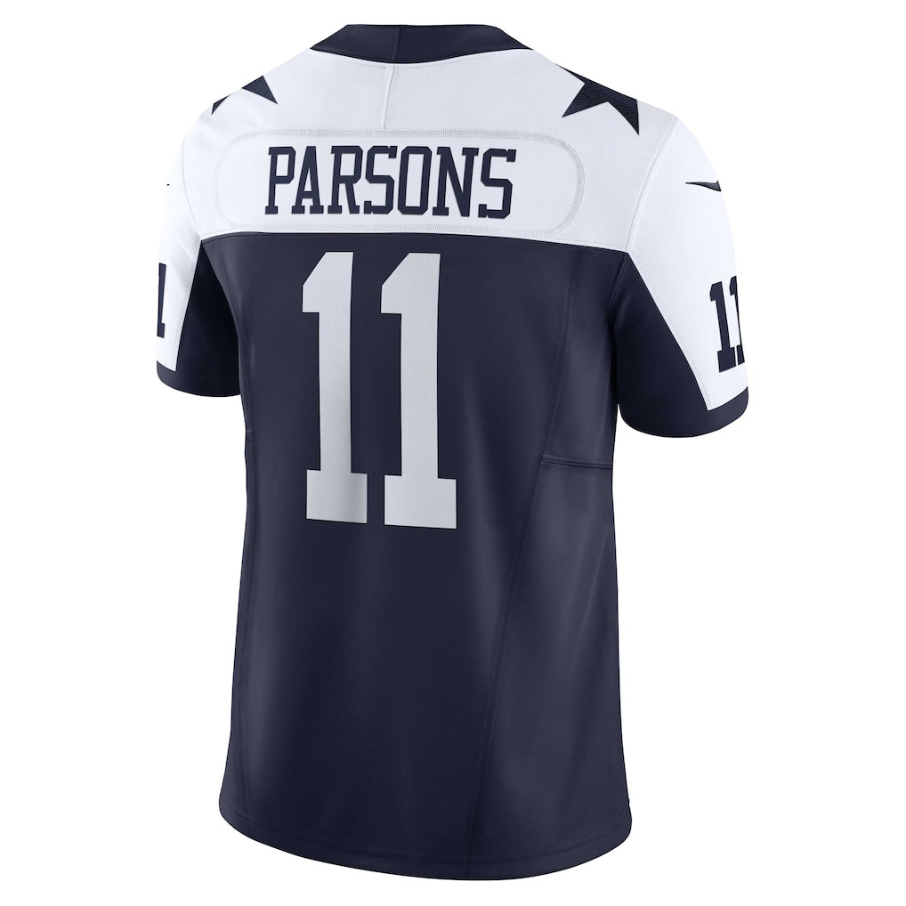 Kooe D.Cowboys #11 Micah Parsons Navy Vapor F.U.S.E. Limited Jersey