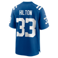 Kooe IN.Colts #33 Mike Hilton Royal Team Game Jersey