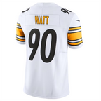 Kooe #90 T.J. Watt Player P.Steelers White Vapor F.U.S.E. Limited Stitched Jersey