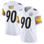Kooe #90 T.J. Watt Player P.Steelers White Vapor F.U.S.E. Limited Stitched Jerseys