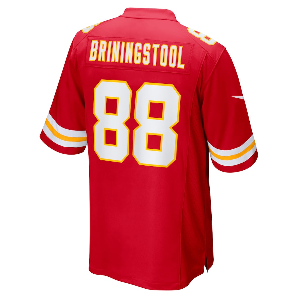 Kooe KC.Chiefs #88 Jake Briningstool Red Team Game Jersey