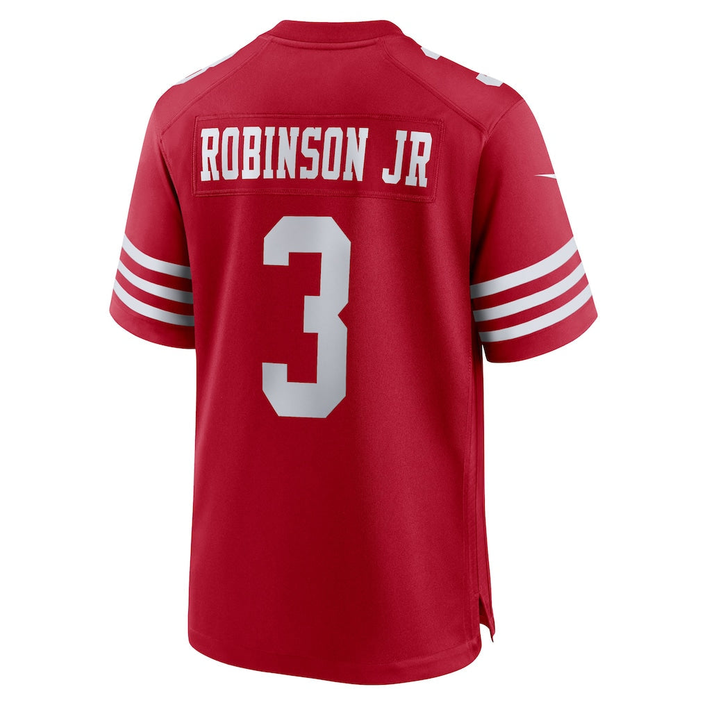 Kooe SF.49ers #3 Brian Robinson Jr. Scarlet Team Game Jersey