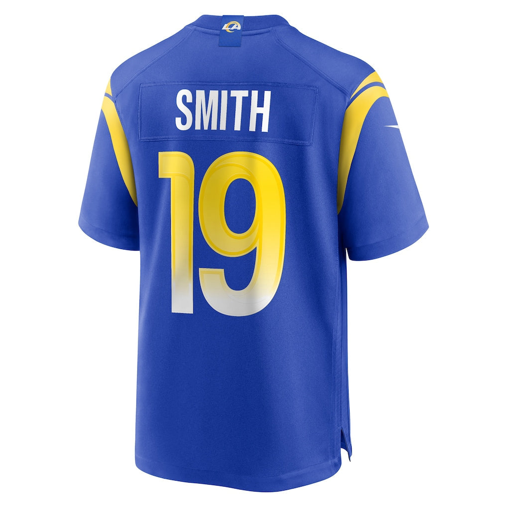 Kooe LA.Rams #19 Xavier Smith Royal Home Game Jersey