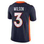 Kooe D.Broncos #3 Russell Wilson Navy Vapor Untouchable Limited Jersey