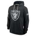 Kooe LV.Raiders Black 2026 Salute to Service Sideline Dri-FIT Pullover Hoodie Jerseys