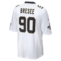 Kooe NO.Saints #90 Bryan Bresee White Game Jersey