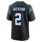 Kooe C.Panthers #2 Mike Jackson Black Game Jersey