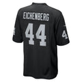 Kooe LV.Raiders #44 Tommy Eichenberg Black Team Game Jersey