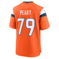 Kooe D.Broncos #79 Matt Peart Orange Team Game Jersey