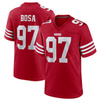 Kooe SF.49ers #97 Nick Bosa Player Scarlet Player Game Stitched Jerseys