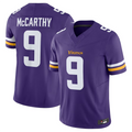Kooe #9 J.J. McCarthy Player MN.Vikings Purple Vapor F.U.S.E. Limited Stitched Jerseys