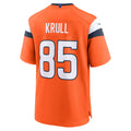 Kooe D.Broncos #85 Lucas Krull Orange Team Game Jersey