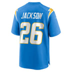 Kooe LA.Chargers #26 Donte Jackson Powder Blue Team Game Jersey