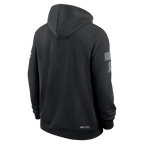 Kooe B.Bills Black 2026 Salute to Service Sideline Dri-FIT Pullover Hoodie Jerseys