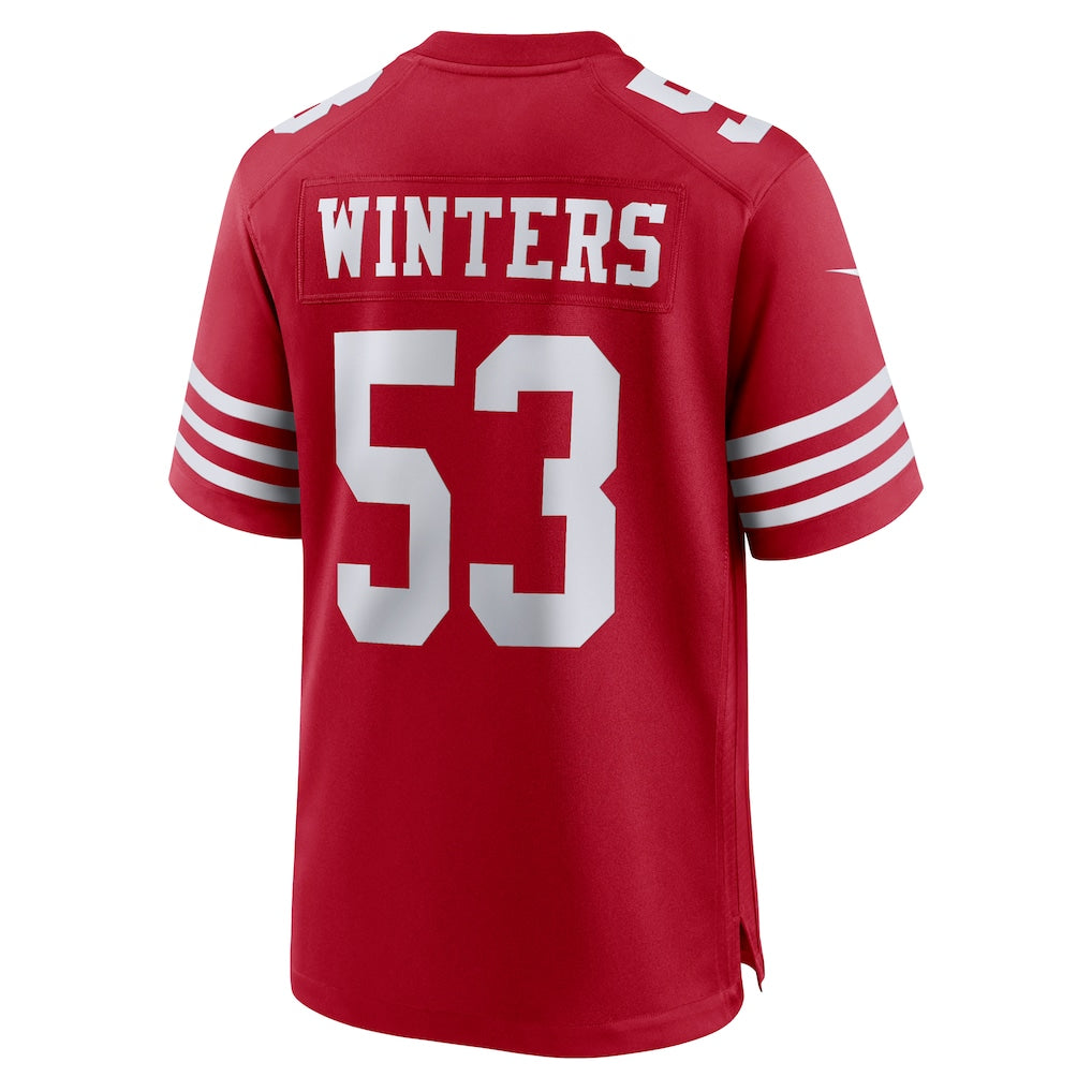 Kooe SF.49ers #53 Dee Winters Scarlet Team Game Jersey