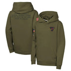 Kooe A.Cardinals Olive 2025 Salute to Service Fleece Hoodie Blank Player Stitched Jerseys