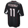 Kooe A.Cardinals #11 Larry Fitzgerald Player Black Game Stitched Jerseys