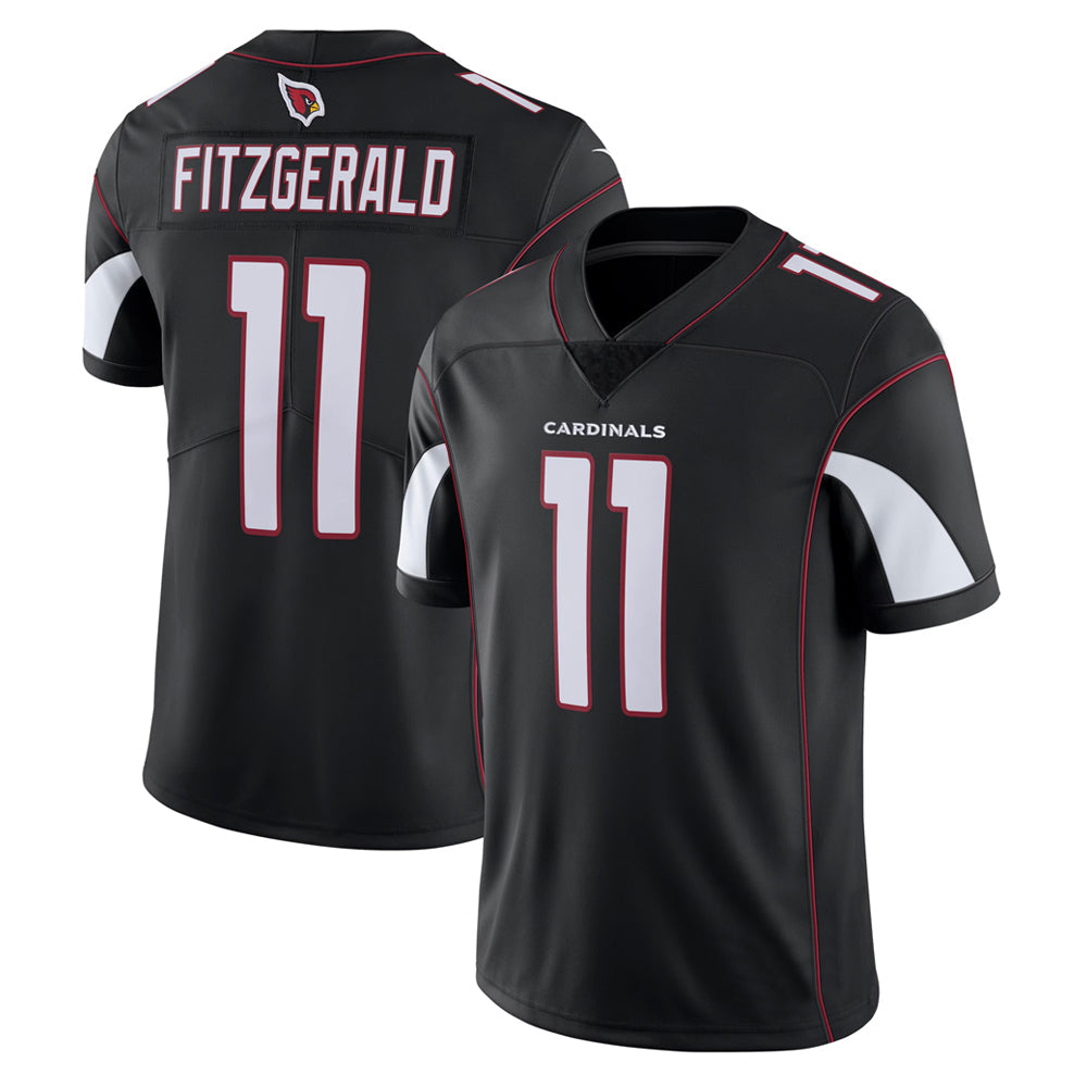 Kooe A.Cardinals #11 Larry Fitzgerald Player Black Vapor Limited Stitched Jerseys